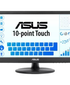 Monitor touch Asus 39,6 cm (15,6") VT169HE 1920x1080 POS IPS 5ms VGA HDMI USB