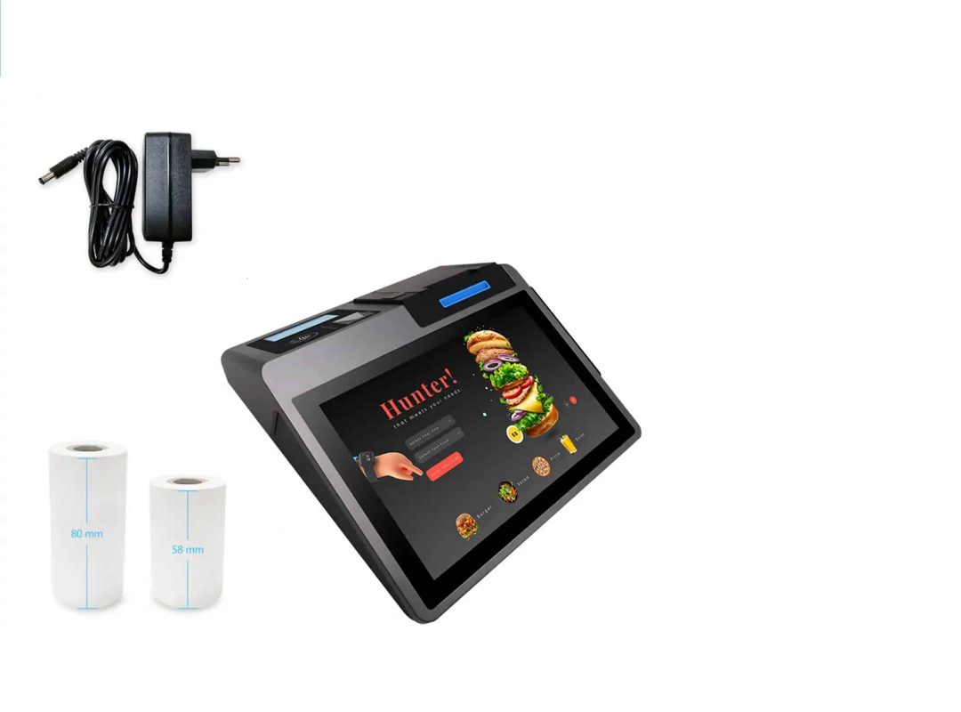 Android POS blagajna vse v enem, 10,1′, 80 mm, 4G, WiFi, BT NFC – fotografija izdelka