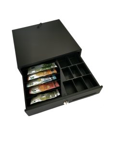 POS predal za denar Z330V, kovinski, 5 bankovcev, vertikalno, 8 kovancev, 24V – fotografija izdelka