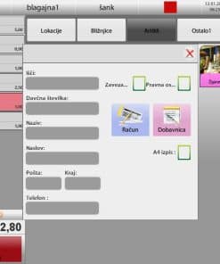 Program OPTIPOS Windows blagajna – BREZPLAČEN 30 dni – fotografija izdelka