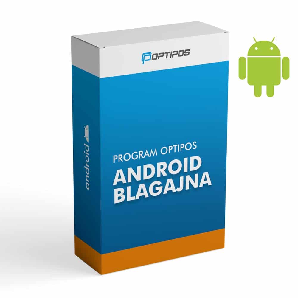Program OPTIPOS Android Blagajna Program OPTIPOS Android Blagajna – fotografija izdelka