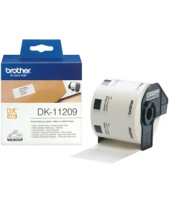 Nalepke za tiskalnik Brother DK11209 Small Address Label 29mm x 62mm x 800 – fotografija izdelka