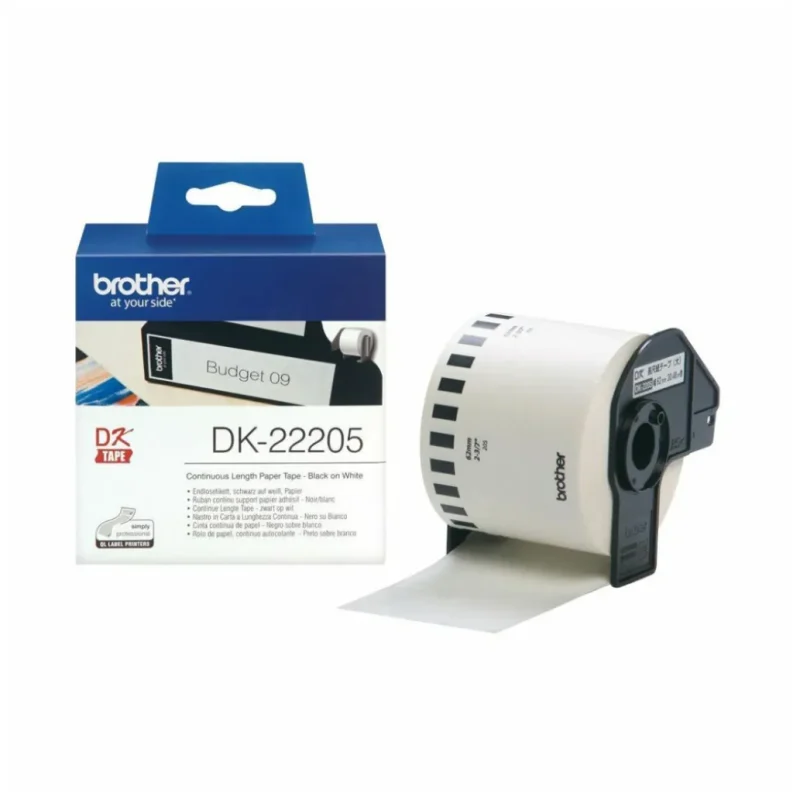 ETIKETA Brother 30,48m x 62mm DK-22205 – fotografija izdelka