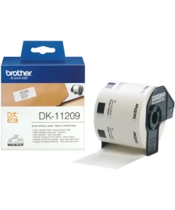 Nalepke za tiskalnik Brother DK11209 Small Address Label 29mm x 62mm x 800 – fotografija izdelka