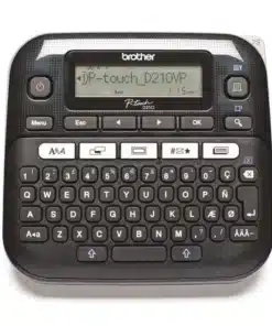 Tiskalnik za nalepke Brother PT D210VP QWERTY napajalni adapter s kovčkom – fotografija izdelka